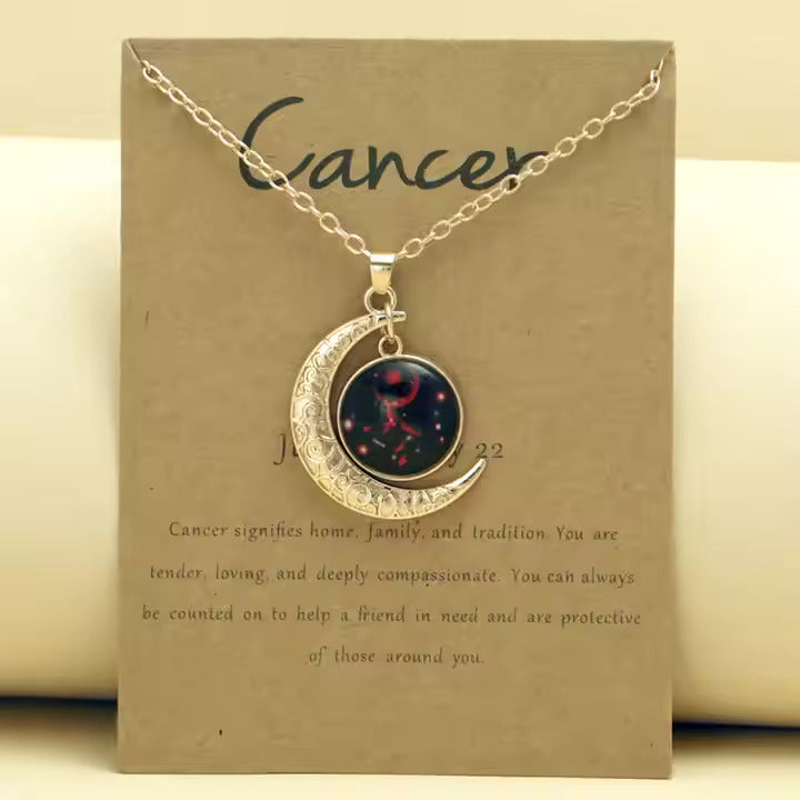 CANCER Moon Pendant