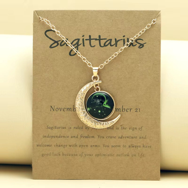 SAGITTARIUS Moon Pendant