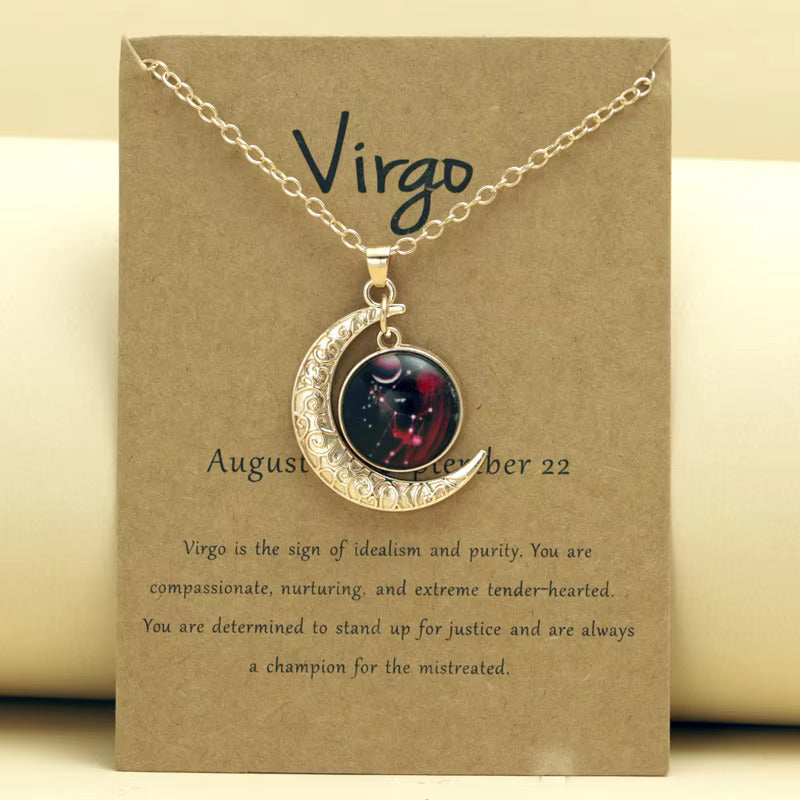 VIRGO Moon Pendant